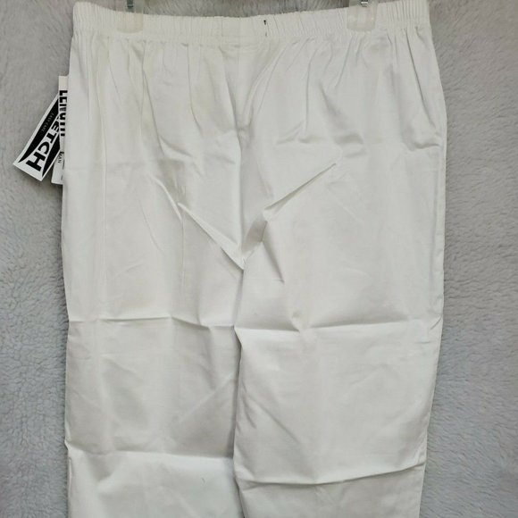 Jeno Neuman NWT White Capri Pants Size 20W Petites - Picture 5 of 6